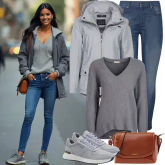 Eleganten outfit mit Bež/Rjava Torba za čez ramo/Torbica za čez ramo/Torba za čez ramo/Torbica za okrog pasu/Mini torbica/Torbica za okrog pasu/Billfold/Satchel torba mmc studio "Popolno za prosti čas"Look: Eleganten, Italijanska, Fancy, Western, Vintage, Klasična, Boho, Plemenita, Premij