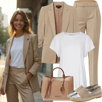 Ležerne kombinacije za ured "Proljetni outfit"