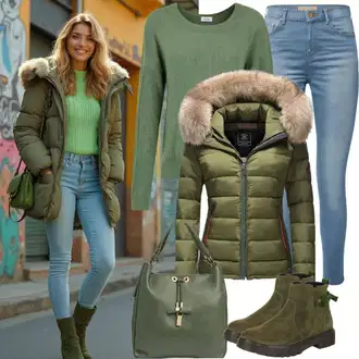 Kombinacije za zimu Jesen sa Zeleno/Neon boje Čizma s Platformom/Gležnjača s platformom/Kožna Jakna/Gumena Gležnjača/Chelsea Gležnjača river island, Tamnozelena/Zeleno Ljetna pod-jakna/Termo Jakna/Merino jakna/Jakna s Kapuljačom/Donja Jakna/Trekking jakna/Zimska Jakna/Jesenska jakna/Outdoor Jakna/Puferica Jakna Save the Duck "Savršeno za Jesen"