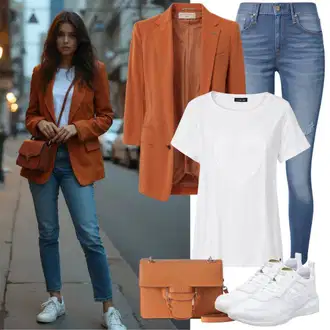 Seksi kombinacije sa Plava/Tamnoplava Traperice Kožna Jakna/Kožne jakne/Traperice s Rupom/Traperice s Prorezom/Push-up Traperice/Čizma do Gležnja levi's ® "Stilski izgled za slobodno vrijeme"