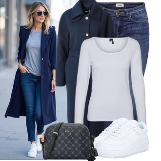 Outfit sa JOOP! "Praktičan look"