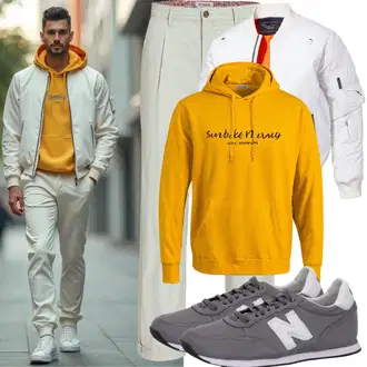 Casual Outfits Elegant mit Hellgrau/Grau Sneaker Low/Sommer Sneaker/Vintage Sneaker/Sneaker Mit Klettverschluss/Walkingschuh New Balance "Super für die Freizeit"Look: Schick, Stil, Classic, Metallic, Unisex, Elegant, Sportlich, Retro, Vintage, Metal, Moderne, Rap