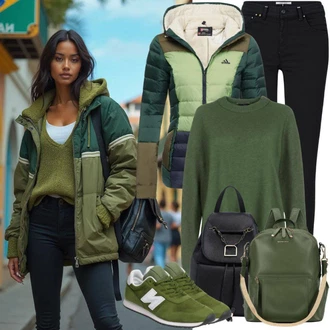 Kombinacije za zimu Estetika sa Zeleno/Svjetlozelena Torba Za Notebook/MacBook futrola/Mini ruksak/Torba Za Laptop/Muška torba/Mini ruksak Johnny Urban "Udobna proljetna odjeća"Look: Stil, Unisex, Safari, klasický, Boja, moderne, Estetika, Vintage
