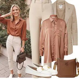 Outfity na zimu s Růžová Only "Zimní Outfity"