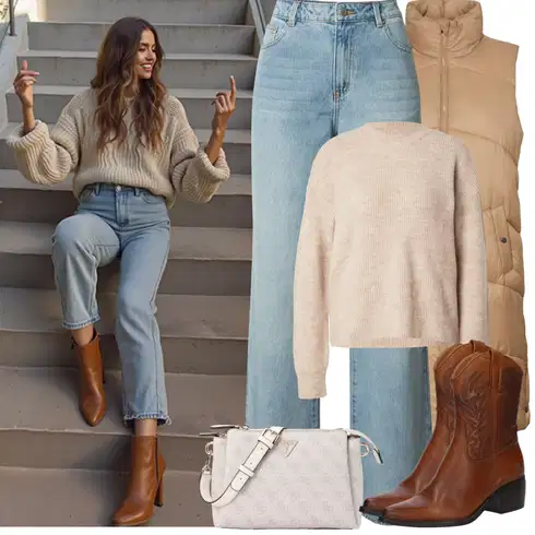 Kombinace Modrá/Světle Modrá Lacláč/Kalhoty s Vysokým Pasem/Kalhoty se Štěrbinou/Široká Kalhoty/Boyfriend Kalhoty/Rovná Kalhoty/Kalhoty s dírou/Kalhoty Bootcut out of orbit