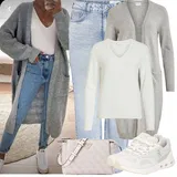 Zimní outfity pro plnoštíhlé image