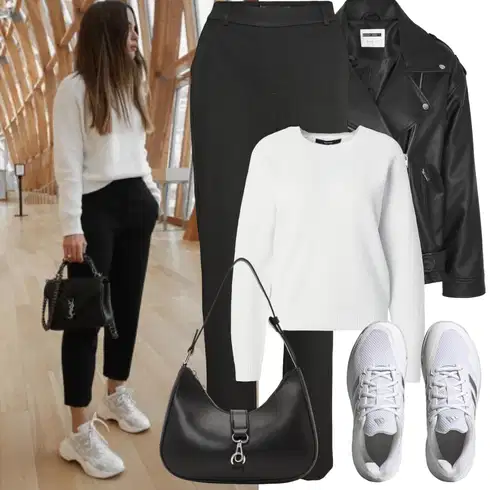 Kombinirajte Siva/Bijela/Plava/Ljubičasta/Svjetloplava/Svjetlosiva Sportska Obuća Tenisica za rukomet/tenisica za odbojku/Tenisica za tenis Adidas Performance s Crna/Narandžasta Kožna Jakna Jakna od Umjetne Kože/Bajkerska Jakna/Kožna Jakna/Motociklistička jakna Noisy may