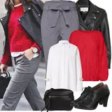 Outfity na zimu krátké image