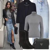 Outfity s dlouhými sukněmi image