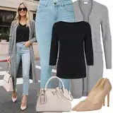 Zimní outfity pro plnoštíhlé image