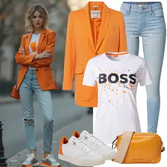 Outfity pro sport Cool s Hnědá/Oranžová/Červená Krátké Sako/Oversize Sako/Dlouhý Sako/Dvojřadový Sako/Kožená bunda pro muže/Boyfriend Sako/Blejzrové Bund Trendyol, Světle modrá Kožená bunda/Kožené Boty/High Waist Džínové Kalhoty/Džíny s Rozparkem/Push up Džín/Slim Fit Džíny Pepe Jeans "Business Casual Dámské Outfity"Look: Chytrý příležitostný, Elegantní, Nadrozměrné, Kancelář, Moderní, Business, Cool, Ležérní, Šik, Egirl, Slavnostní, 90tá léta, Klasické, Krásný