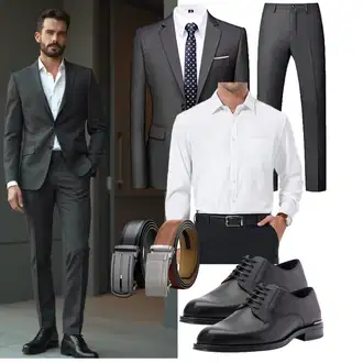 Mini Outfit mit Chaberlu "Business Outfit"