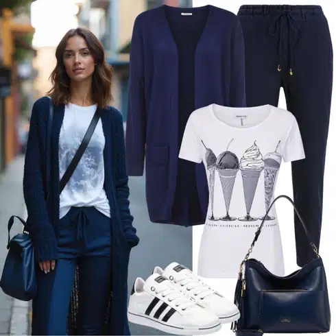 Kombinace Léto Tmavě modrá/Modrá Mušelínové kalhoty/Plážová Kalhoty/Tradiční Kalhoty/Široká Kalhoty Baggy Kalhoty/Paperbag Kalhoty/Žerzejová Kalhoty/Plisovaná Kalhoty GAP