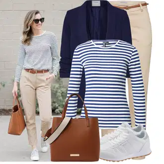 Outfit s Oranžová/Hnědá/Béžová/Bílá/Krémová Pohodlná Bota/Bezpečnostní bota/Lodička s Přezkou/Teniska s dírkovaným vzorem/Tenisky s Bočním Zipem/Bota Na Pěší Turistiku/Nízká Teniska/Teniska na platformě/Zdravotní bota Skechers "Cool outfity na volný čas"