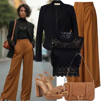 Chic outfity "Elegantní obchodní oblečení"