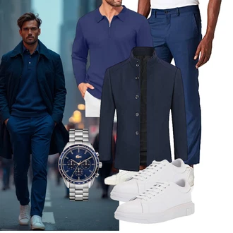 Freizeit Outfits Business Winter mit COOFANDY "Freizeit Outfit"Look: Casual, Classic, Elegant, Schlichte, Business