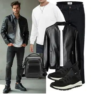 Mini Outfit mit Schwarz Unkategorisiert VINBAGGE "Freizeit Outfit"