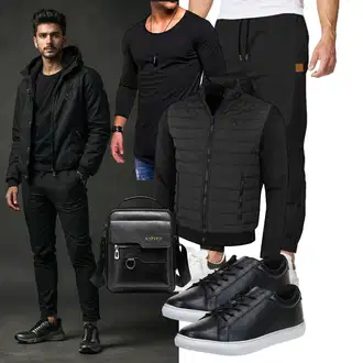 Mini Outfit mit Schwarz Unkategorisiert ANPTER "Freizeit Outfit"