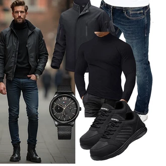 Wandern Winter Outfit "Freizeit Outfit"Look: Fitness, Wandern, Arbeits, Freizeit, Joggen, Trekking