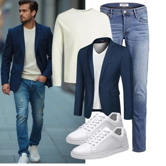 Tapered Outfit mit Unkategorisiert Jack & Jones "Freizeit Outfit"