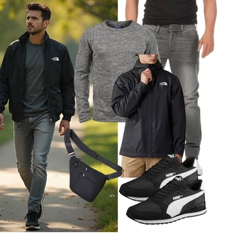 Outfit mit The North Face "Freizeit Outfit"