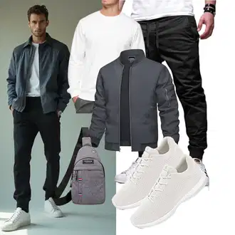 Rundhals Outfit mit Weiß/Creme Women's Fleece Sweatshirts/Sport Sweatshirt Indicode "Freizeit Outfit"