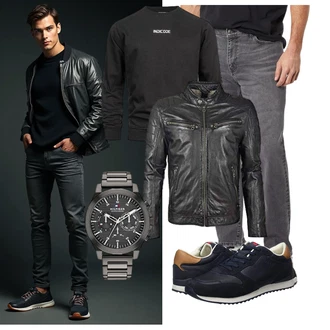 Outfit mit Lederjacke Gipsy "Freizeit Outfit"