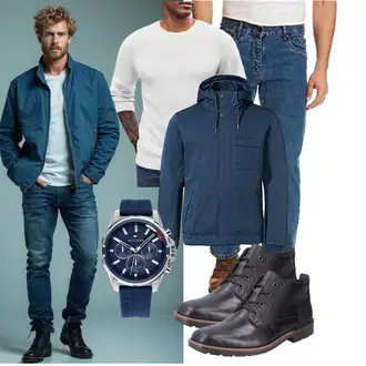 Elegant Abendessen Winter Outfit mit COOFANDY "Freizeit Outfit"Look: Boyfriend, Casual, Classic, Elegant, Schlichte, Büro, Stil, Business, Dad, Vatertag, Abendessen, Bar, Wasen, Date