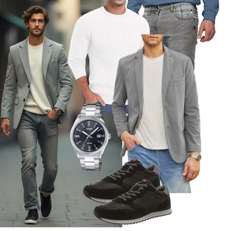 Herbst Outfits Feine mit Indicode, Sailwind "Freizeit Outfit"Look: Vintage, Rad, Feine, Boyfriend, Casual, Classic, Rap, Sportlich, Schön, Goa