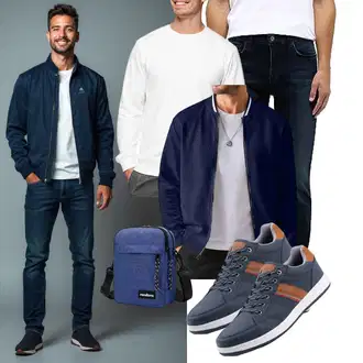 Rundhals Outfit mit Weiß/Creme Women's Fleece Sweatshirts/Sport Sweatshirt Indicode "Freizeit Outfit"