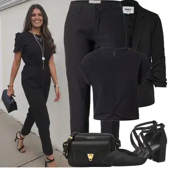 Kombinacije za bucmaste sviatočné sa Smeđa/Crvena/Bijela/Ljubičasta/Tamnozelena Nekategorizirano Coccinelle "Proljetni Outfit"Look: Old Money, Elegantan, Burleska, Ured, cool, Šik, sviatočné