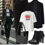 Outfiti s Gležnjačama na Visoku Petu image