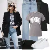 Outfity z 90. let s baggy džínami image