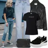 90. léta tenisky outfity image