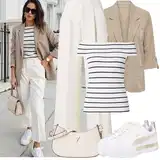 Béžové Puma Tenisky Outfity image