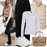 Outfity pro zábavu černé kalhoty image