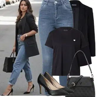 Outfit sa Crna/Smeđa/Bež/Bijela Obuća Vintage Pumpa/Elegantna Cipela/Pumpa na Niskoj Peti/Salonka Na Visoku Petu/Pumpica S Visokim Prednjim Dijelom/Poslovna Obuća/Udobna pumpa Högl "zimski outfit"