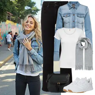 Outfit s Bílá/Krémová Sport Basketbalová bota/Bota na fitness/Gymnastická bota/Bota na házenou/Běžecká bota/Tenisová bota/Tréninková bota/Volejbalová bota Glücksstern "Perfektní na jaro"