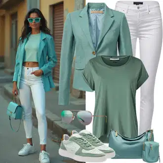 Outfity do kanceláře "Jarní oblečení"