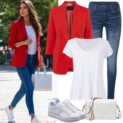 Kombinace Hnědá/Červená/Fialová/Růžová Oversize Sako/Dlouhý Sako/Blůzové Sako/Boyfriend Sako/Elegantní Sako Only