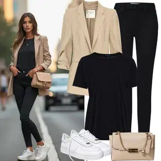 Outfity do kanceláře "Jarní outfit"