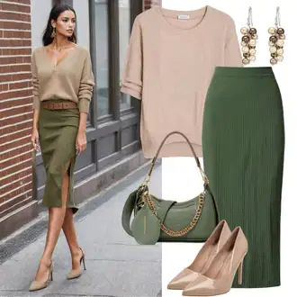 Chic outfity "Jarní outfit"