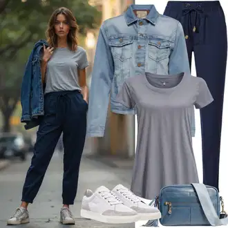 Outfity pro sport Cool s Modrá/Tmavě modrá Klasická Taška Přes Rameno/Malá Taška/Brašna/Sportovní Taška Přes Rameno Tommy Hilfiger "Letní vzhled pro každodenní nošení"Look: Rad, Šik, Klasické, Elegantní, Cool, Krásný