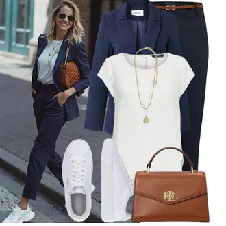 Outfit s Bílá/Krémová/Šedá Tunika/Tričko & Top Móda Pro Plnoštíhlé/Halenka Móda Pro Plnoštíhlou Only "Stylische Sommer Outfits"
