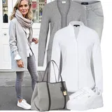 Kombinování halenek se šaty móda pro plnoštíhlé image