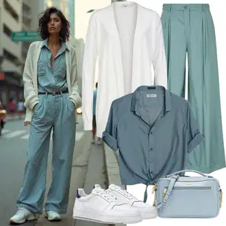 Chic outfity "Módní jarní outfit"