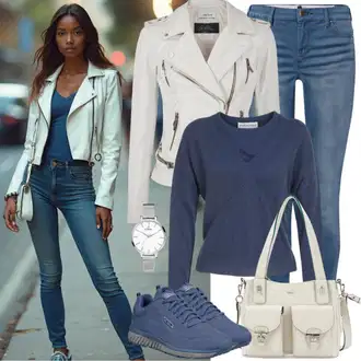 Pants outfits "Modni Pomladni Outfit"