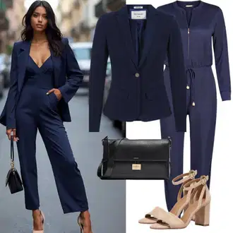 Suit outfits "Modni pomladni outfit"