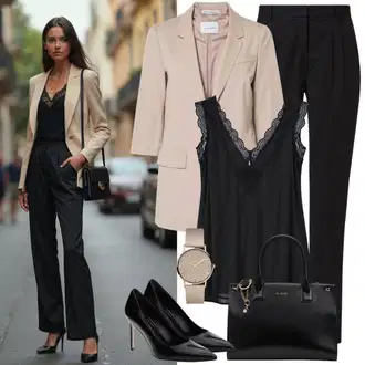 Chic outfity "Obchodní oblek"