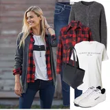 Kárované Flanelové Košile Outfity image